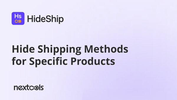 How to Hide Shipping Methods for Specific Products in Shopify